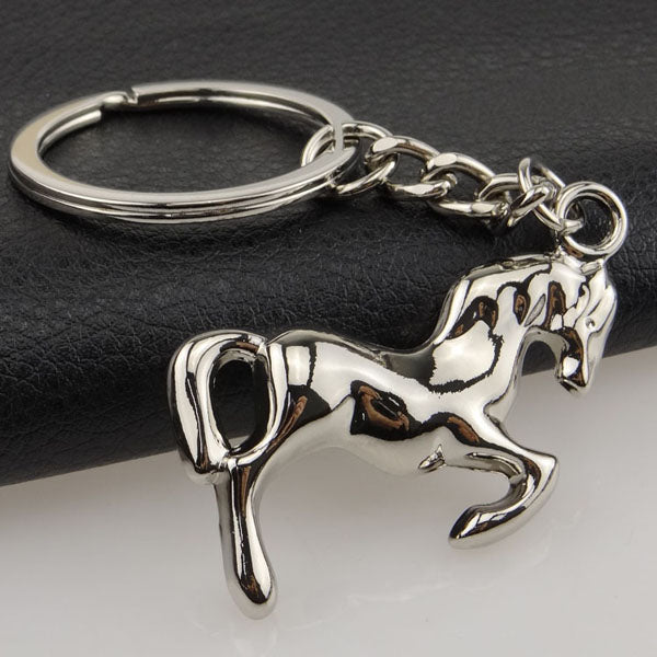 Classic Steed Horse Keychain