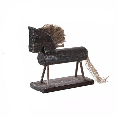 Wooden Crafts Horse Decor