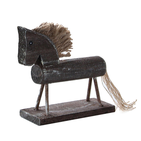 Wooden Crafts Horse Decor