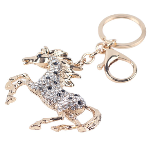 Enamel Alloy Horse Key Chain