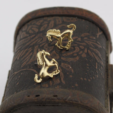 Fashion Jewelry Horse Stud Earrings