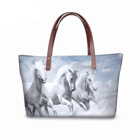 Stallion Print Tote Bag